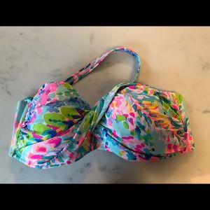 NWOT Lilly Pulitzer Catch The Wave Bandeau top
